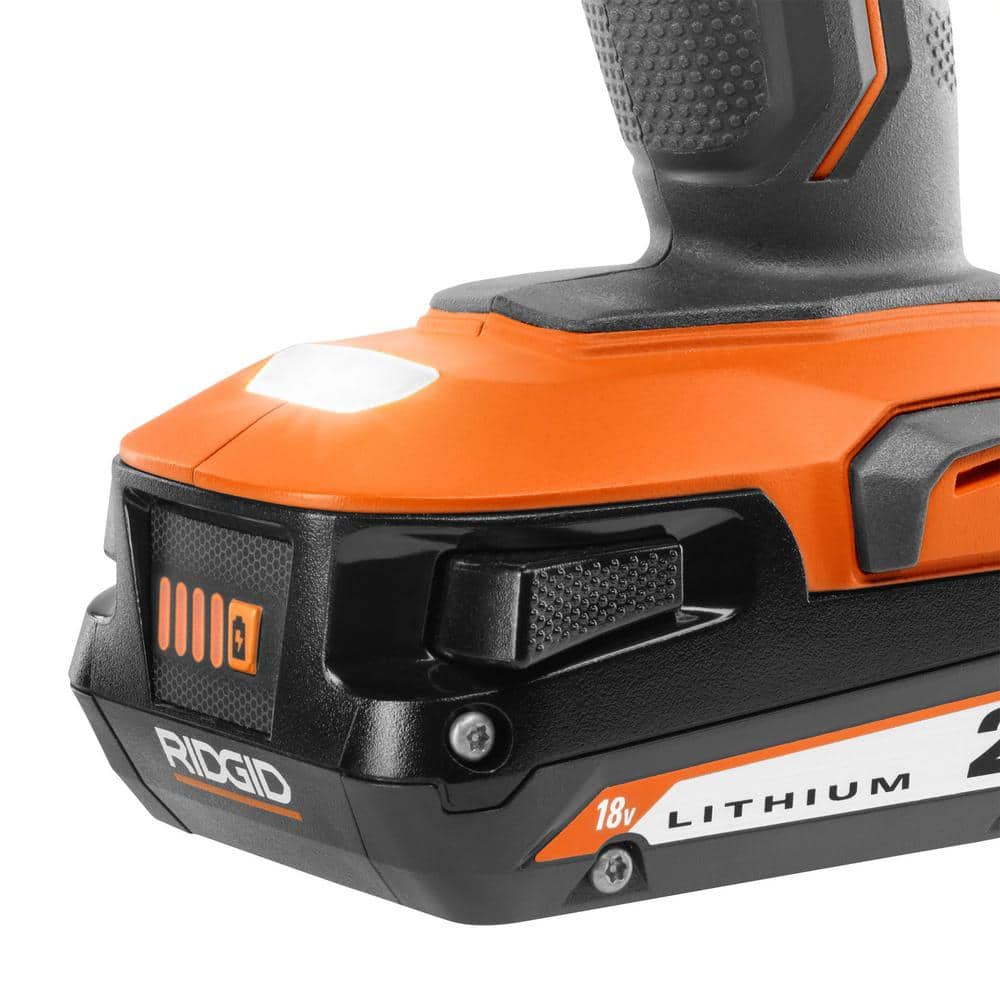 18V Cordless 1/2 in. Hammer Drill/Driver Kit with 2.0 Ah Battery and Charger - Image 4
