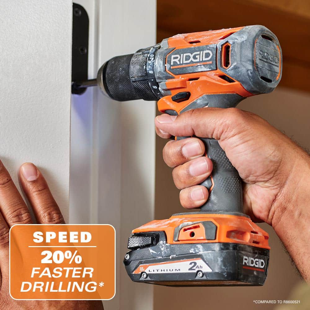 18V Cordless 2-Tool Combo Kit with Drill/Driver, Impact Driver, (2) 2.0 Ah Batteries, and Charger - Image 6