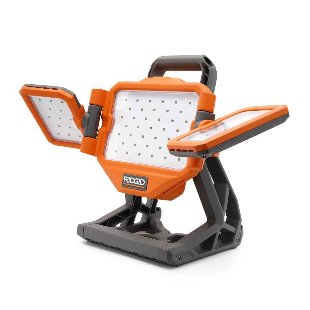 18V Hybrid Panel Light Kit with 4.0 Ah Battery and Charger - Image 11
