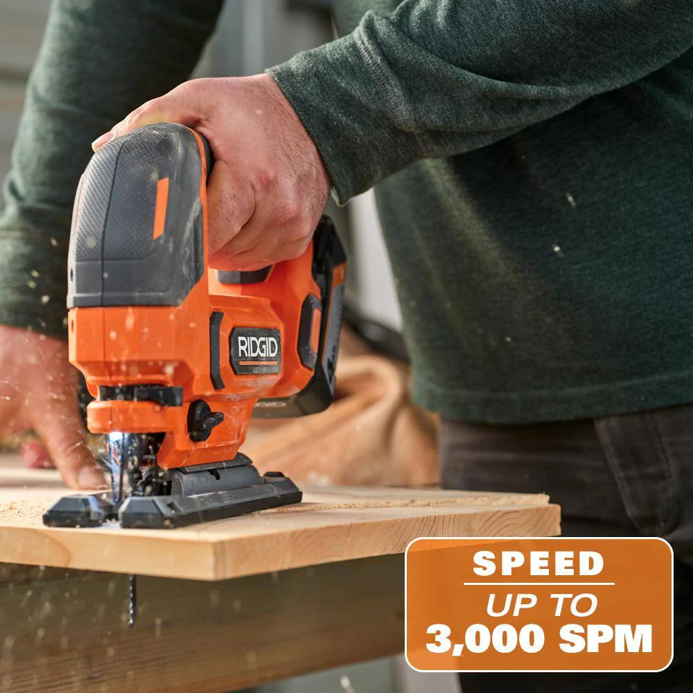 18V Cordless Jig Saw Kit with 2.0 Ah Lithium-Ion Battery and Charger - Image 4