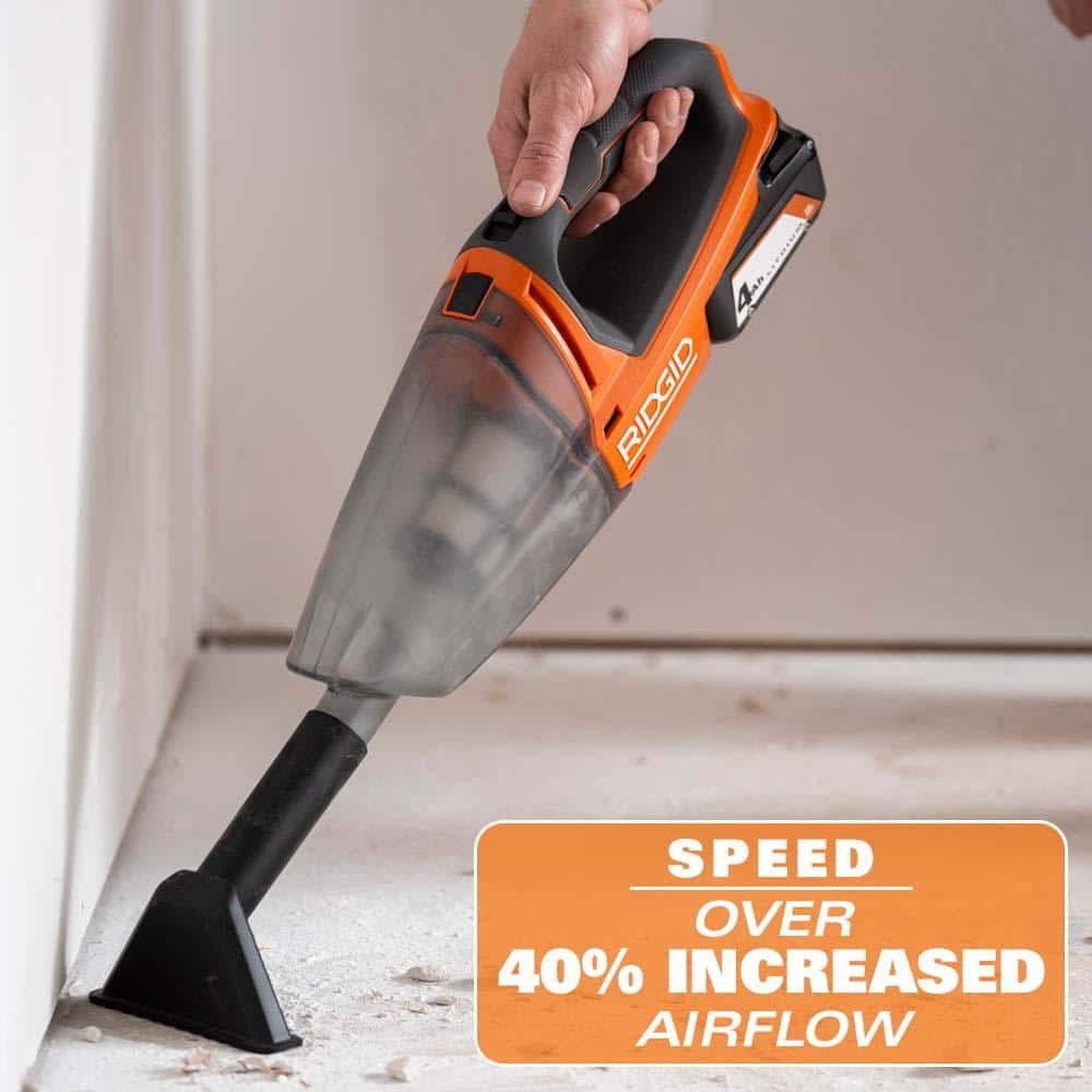 18V Cordless Hand Vacuum Kit with 2.0 Ah Battery and Charger - Image 16