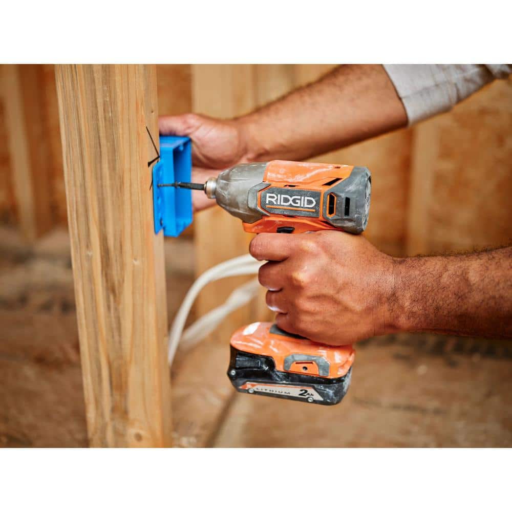 18V Cordless 8-Tool Combo Kit with 2.0 Ah Battery, 4.0 Ah Battery, and Charger - Image 9