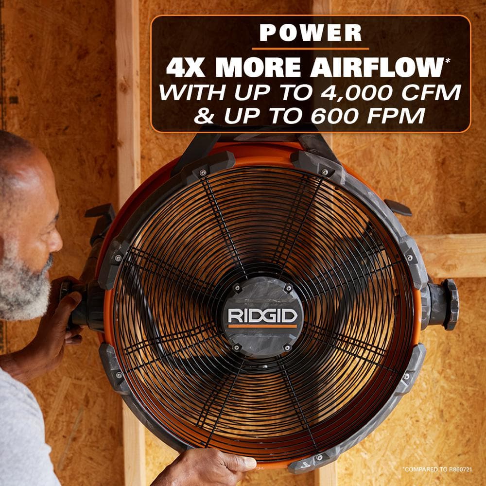 18V Brushless Hybrid 18 in. Drum Fan (Tool Only) - Image 4