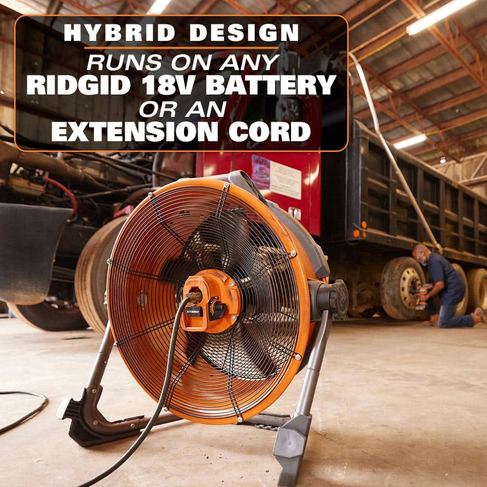 18V Brushless Hybrid 18 in. Drum Fan (Tool Only) - Image 7
