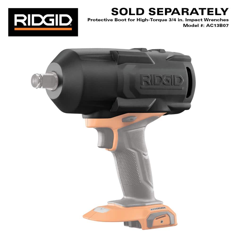 18V Brushless Cordless 3/4 in. High Torque Impact Wrench (Tool Only) - Image 6