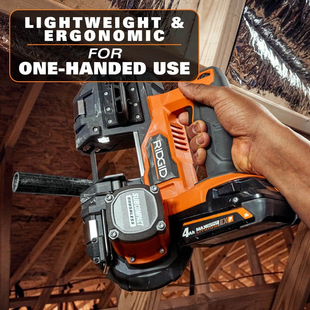 18V SubCompact Brushless Cordless One-Handed Band Saw (Tool Only) - Image 5