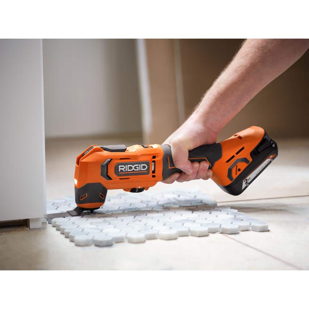 18V Cordless 10-Tool Combo Kit with 2.0 Ah Battery, 4.0 Ah Battery, Charger, and Tool Bag - Image 3