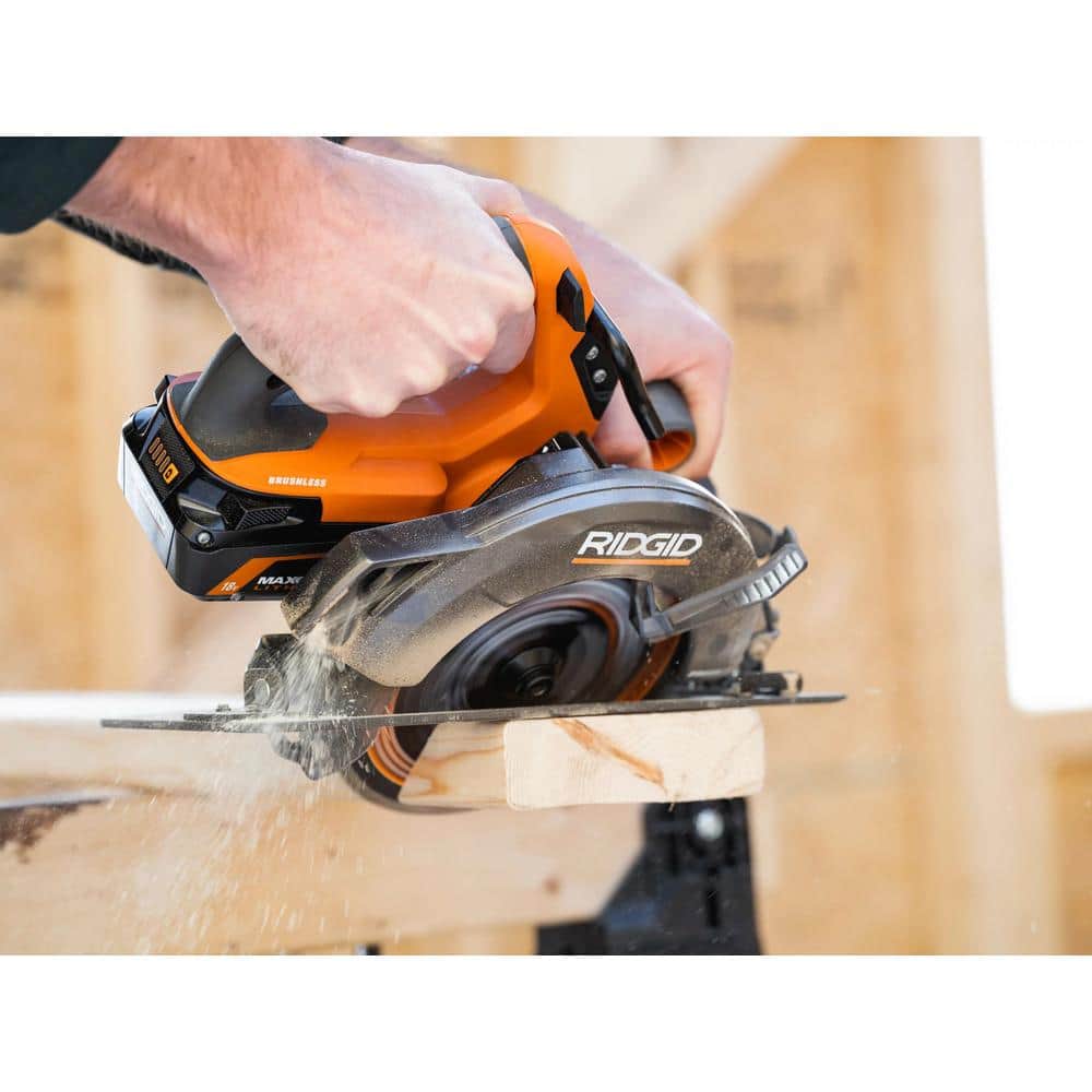 18V Brushless Cordless 6-Tool Combo Kit with 6.0 Ah and 2.0 Ah MAX Output Batteries and Charger - Image 10