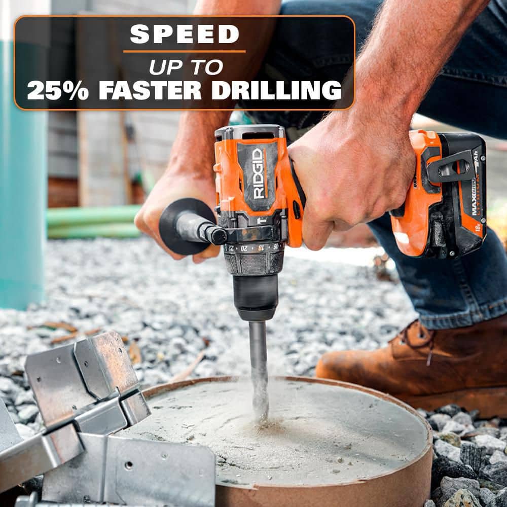 18V Brushless Cordless 6-Tool Combo Kit with 6.0 Ah and 2.0 Ah MAX Output Batteries and Charger - Image 5