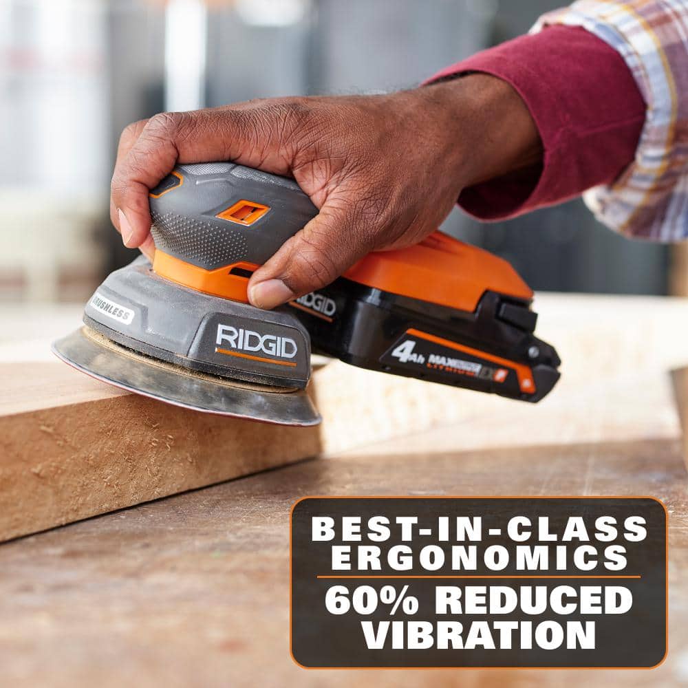 18V SubCompact Brushless Random Orbit Sander (Tool Only) - Image 5