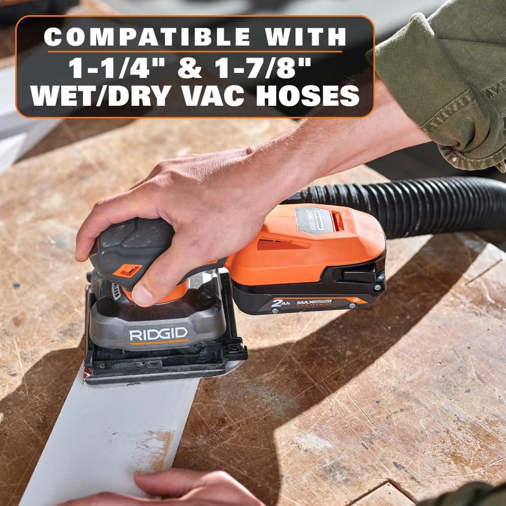 18V SubCompact Brushless Cordless 1/4 Sheet Sander (Tool Only) - Image 9