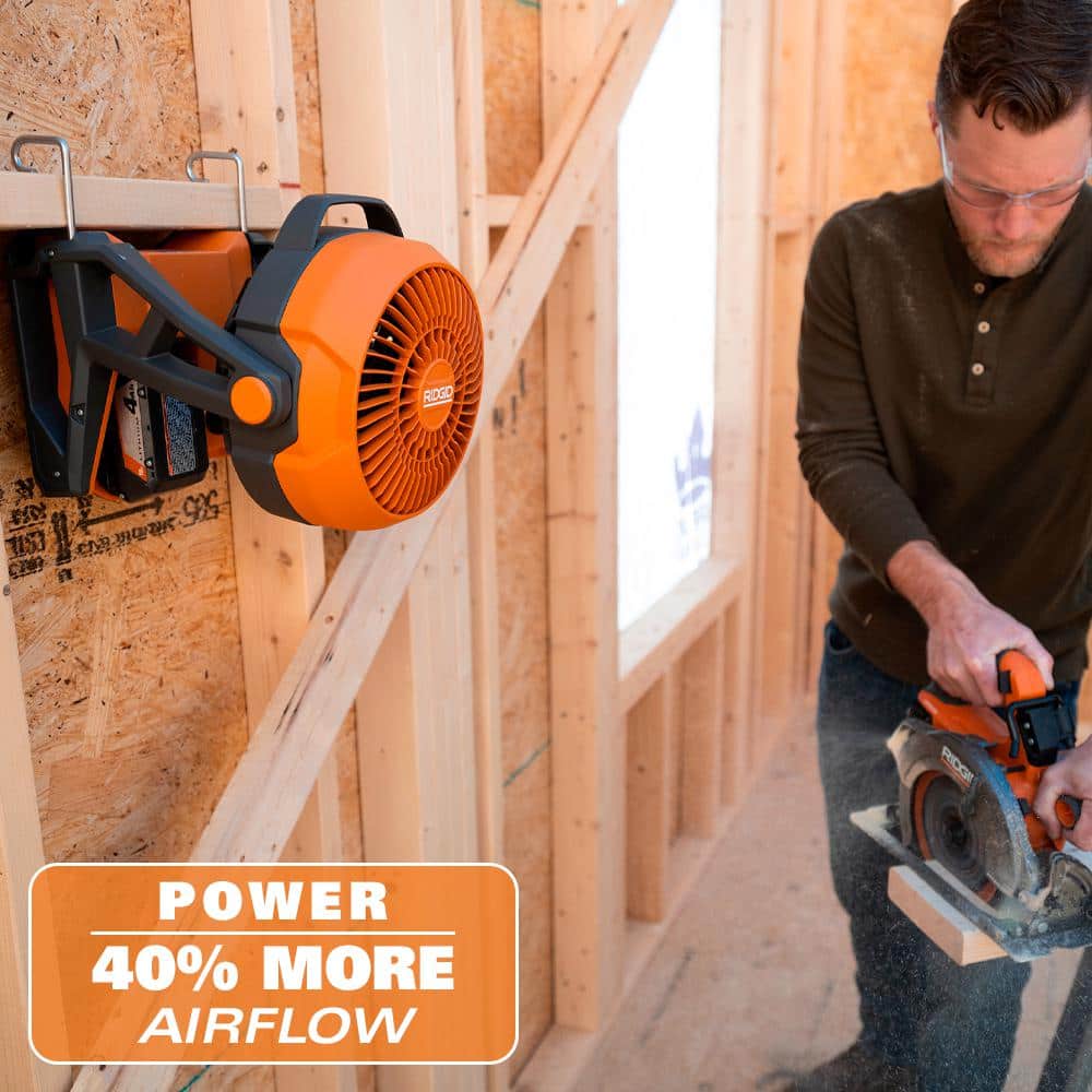 18V Cordless Hybrid Jobsite Fan 2-Pack (Tools Only) - Image 17