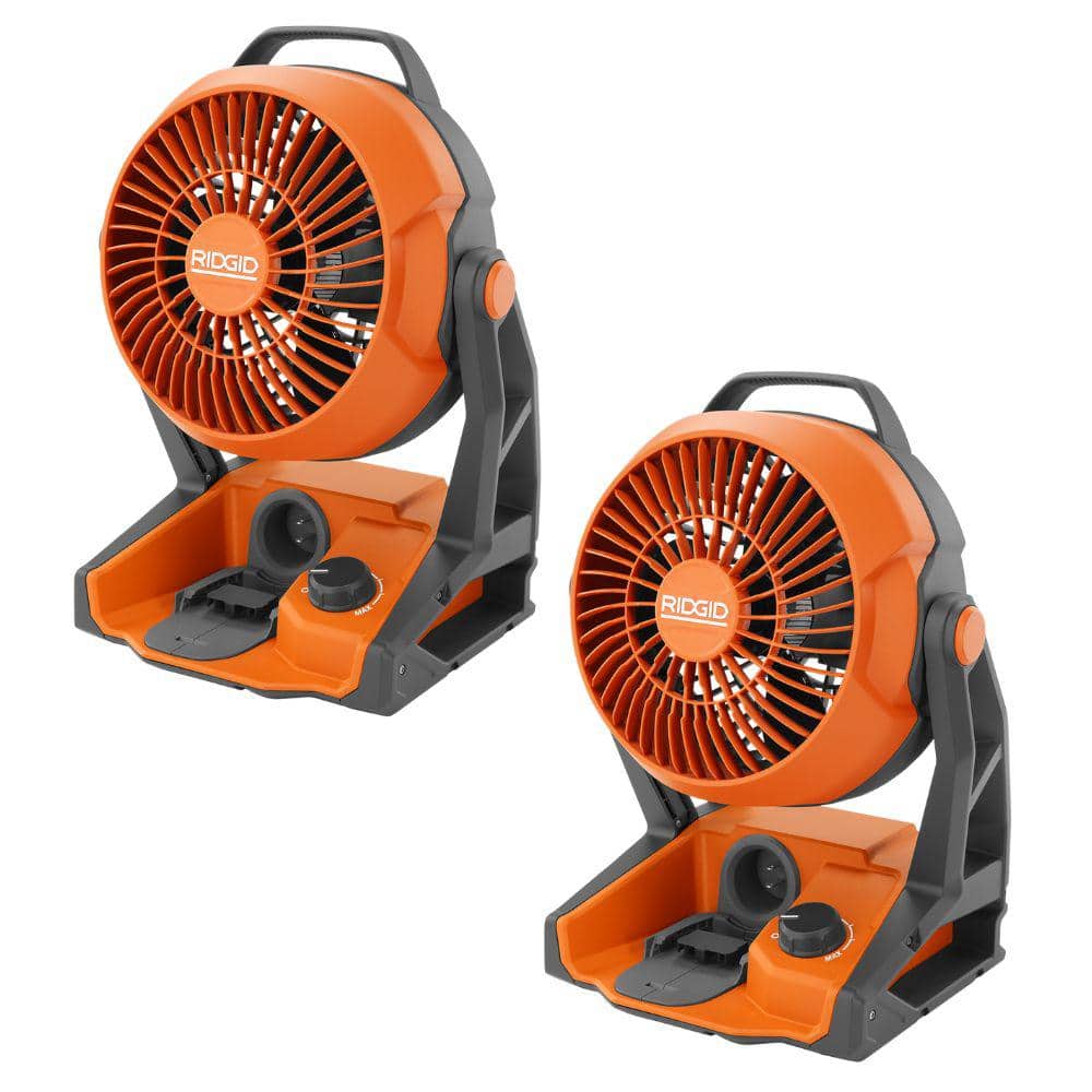 18V Cordless Hybrid Jobsite Fan 2-Pack (Tools Only) - Image 2