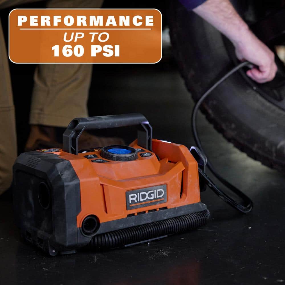 18V Cordless Dual Function Inflator Kit with 2 Ah Battery and Charger - Image 4