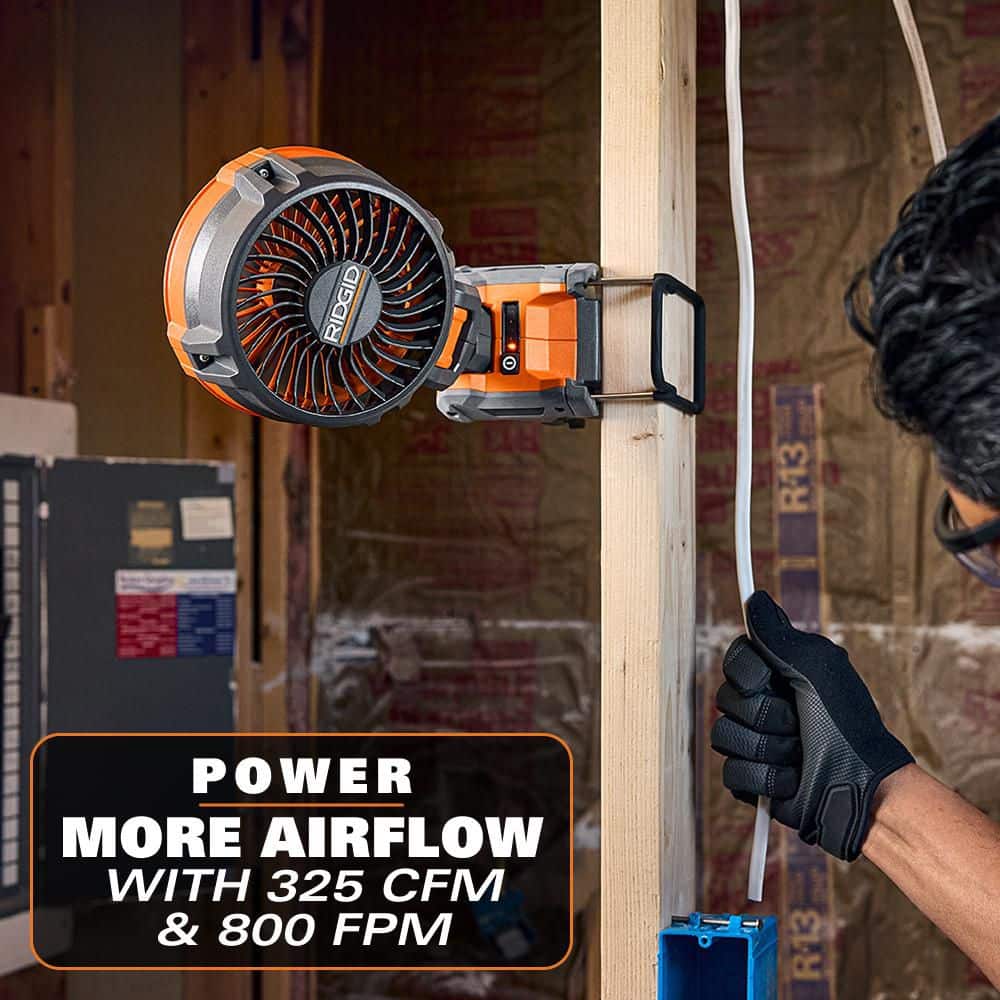 18V Brushless Cordless Magnetic Clamp Fan (Tool Only) - Image 4