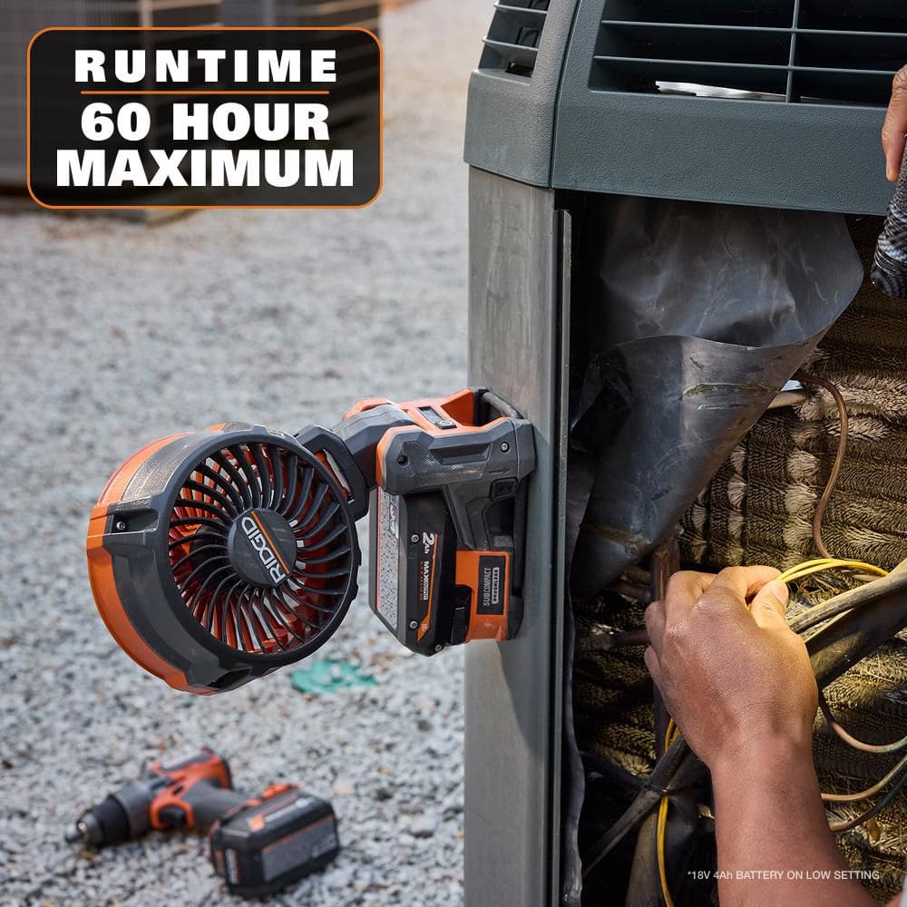 18V Brushless Cordless Magnetic Clamp Fan (Tool Only) - Image 5