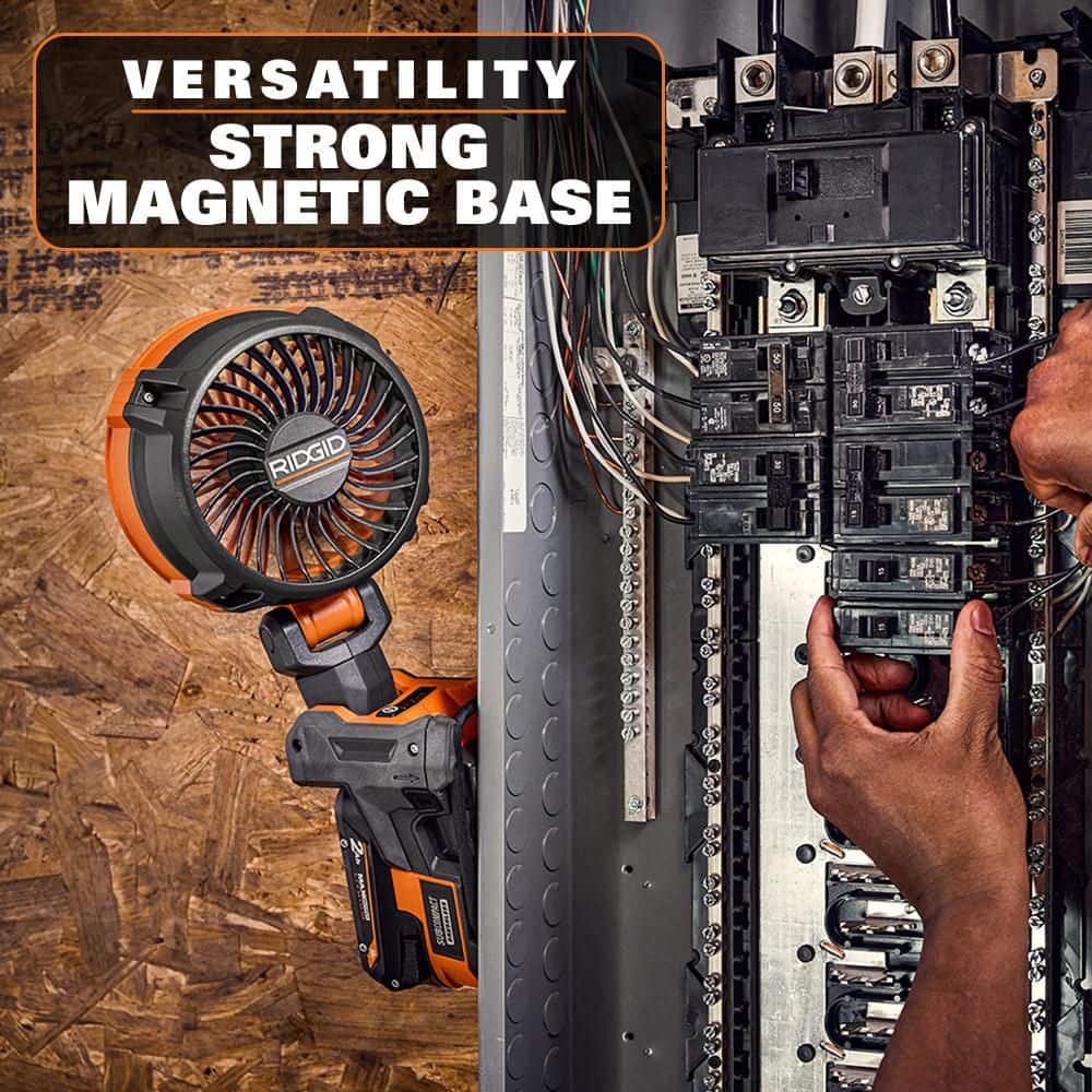 18V Brushless Cordless Magnetic Clamp Fan (Tool Only) - Image 6