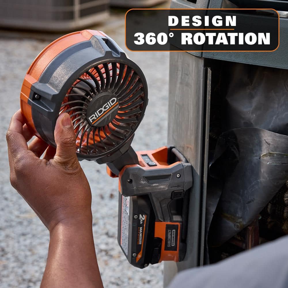 18V Brushless Cordless Magnetic Clamp Fan (Tool Only) - Image 8