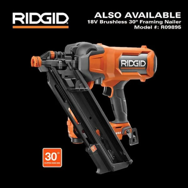 18V Brushless Cordless 21° 3-1/2 in. Framing Nailer (Tool Only) - Image 6